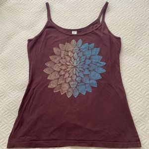 Purple soul flower top
